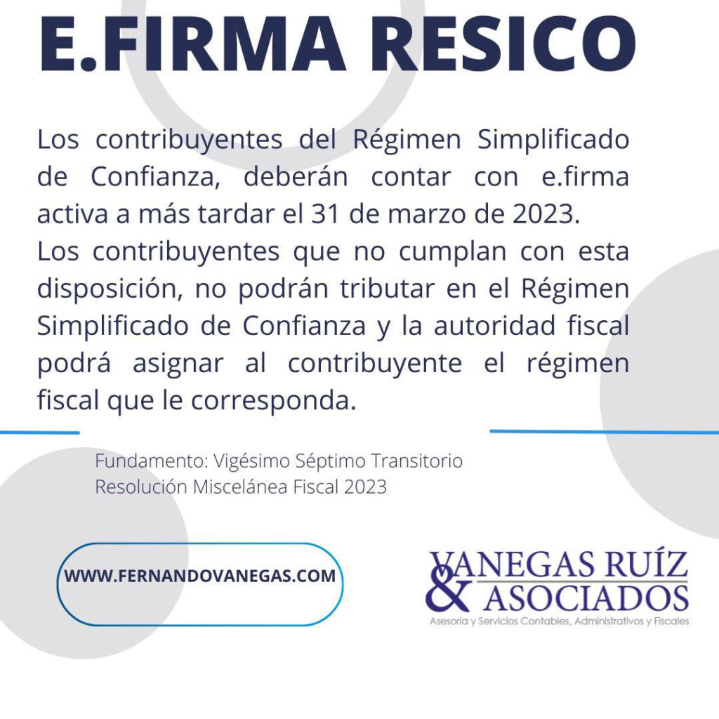 E.FIRMA RESICO